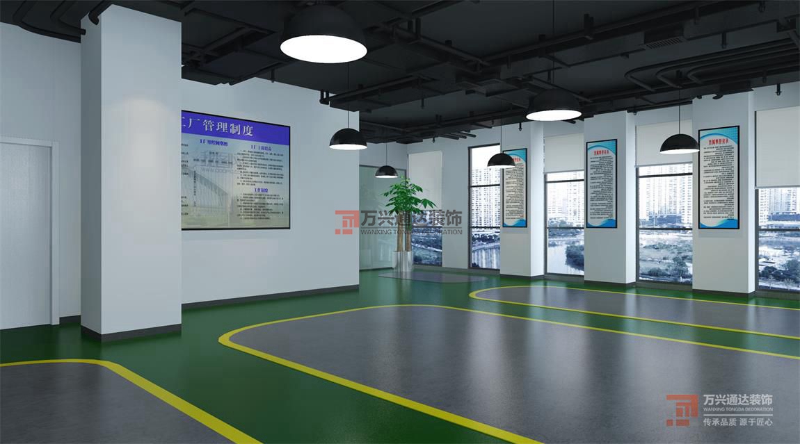 北京萬(wàn)興通達(dá)辦公裝修項(xiàng)目-瑞合航天裝修效果圖