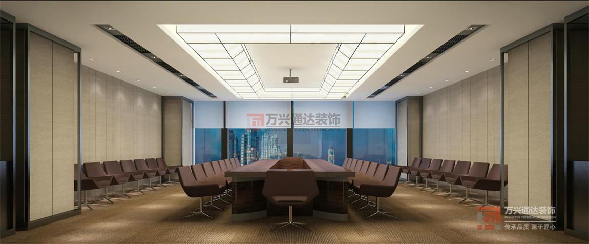 北京萬興通達辦公裝修項目-民發集團裝修效果圖