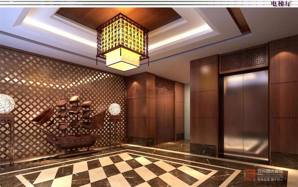 北京萬興通達(dá)辦公裝修項目-澳華集團(tuán)裝修效果圖