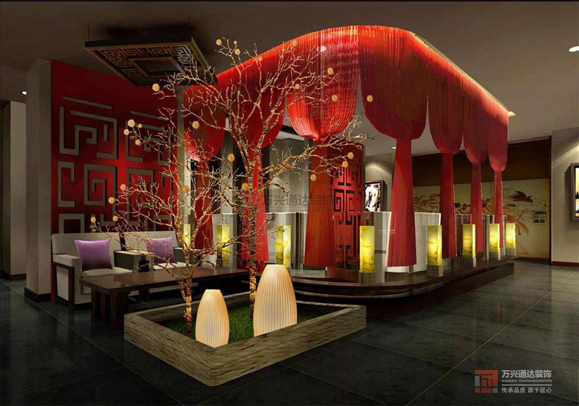 北京萬興通達(dá)辦公裝修項(xiàng)目-多福肥?；疱伒暄b修效果圖