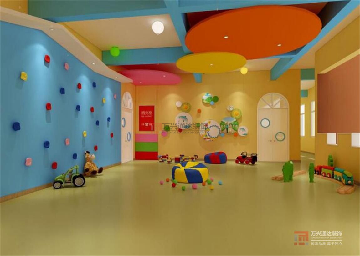 北京萬(wàn)興通達(dá)辦公裝修項(xiàng)目-韋涌幼兒園裝修效果圖