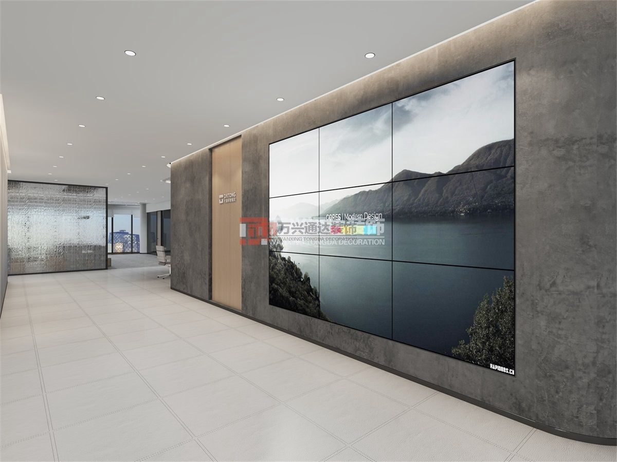 北京萬(wàn)興通達(dá)辦公裝修項(xiàng)目-某保險(xiǎn)北京分公司職場(chǎng)辦公室裝修效果圖