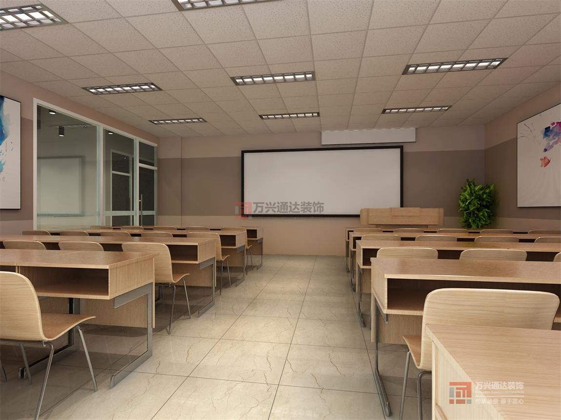 北京萬興通達辦公裝修項目-艾特互聯(lián)裝修效果圖