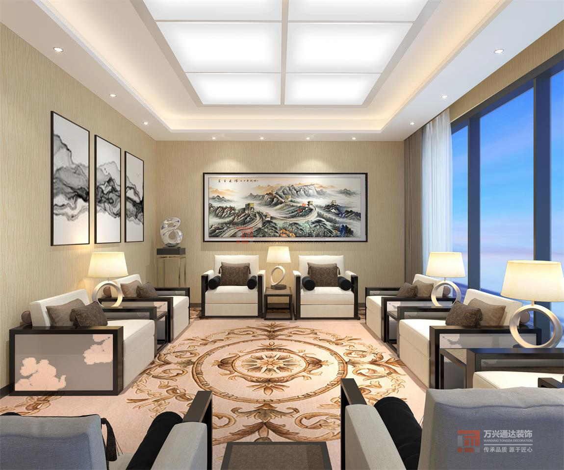 北京萬興通達(dá)辦公裝修項目-北京中匯國際保險經(jīng)紀(jì)有限公司裝修效果圖