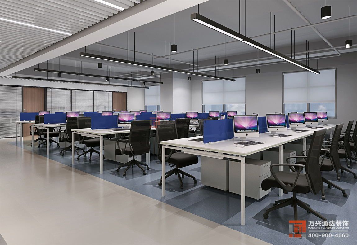北京萬興通達辦公裝修項目-吉大正元信息技術(shù)股份有限公司裝修效果圖