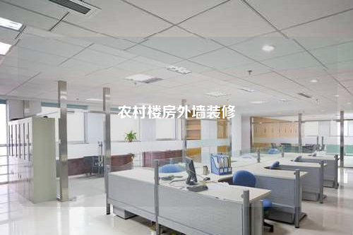 農村樓房外墻裝修