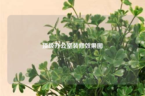 頂級(jí)辦公室裝修效果圖