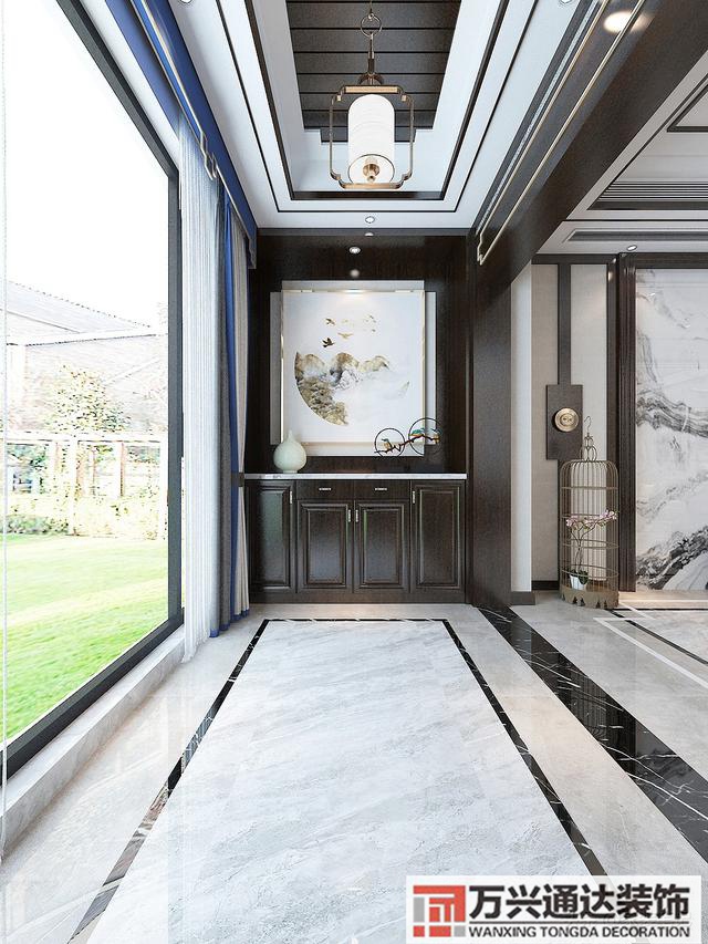 別墅中式裝修中式別墅設計裝修