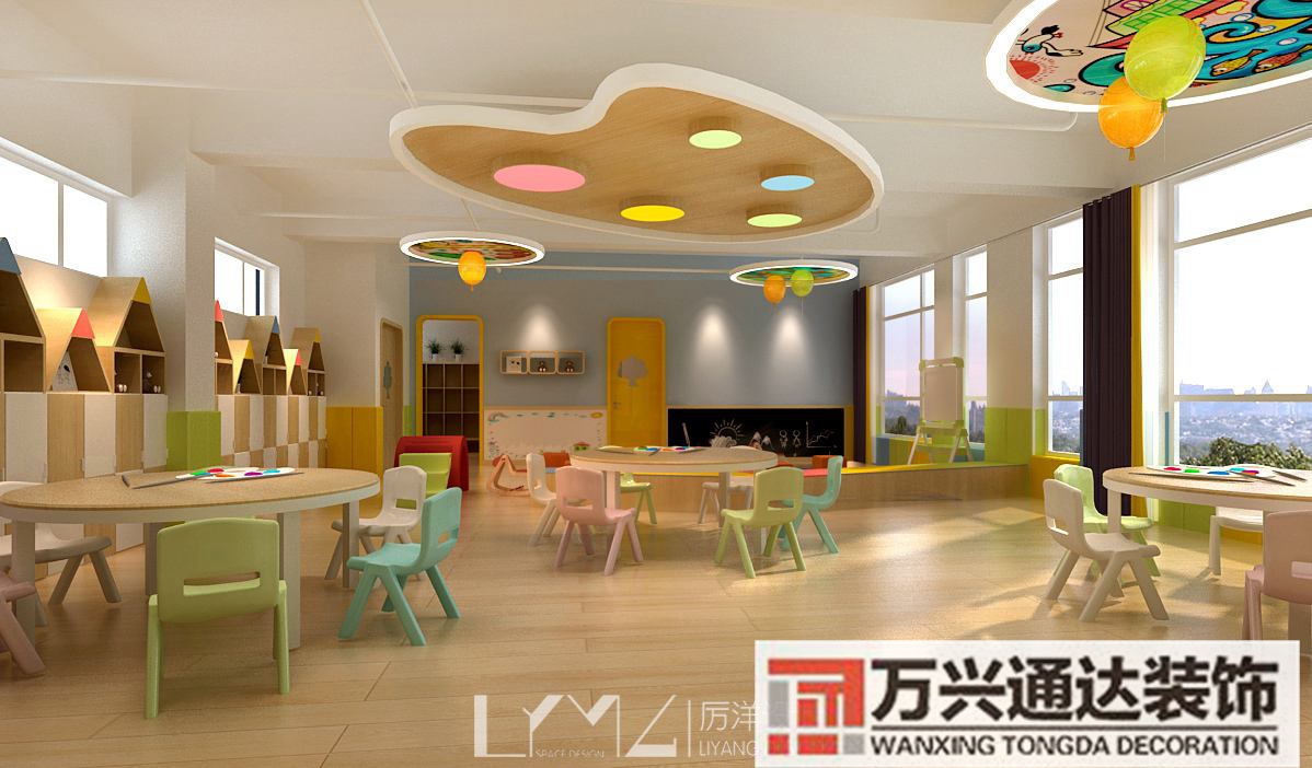濰坊幼兒園裝修濰坊濰城區裝修公司
